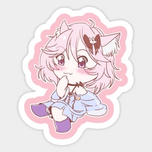 Nyanners Chibi Cute Sticker